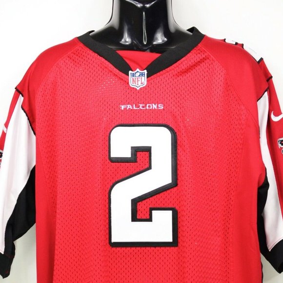 Nike Atlanta Falcons Matt Ryan Men's Size 52 Red Black White On Field Jersey - Picture 2 of 6